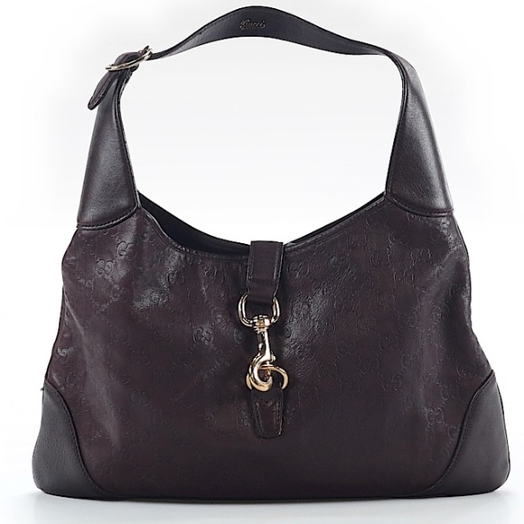 GUCCI guccissima Brown leather purse authentic bag - Picture 2 of 8